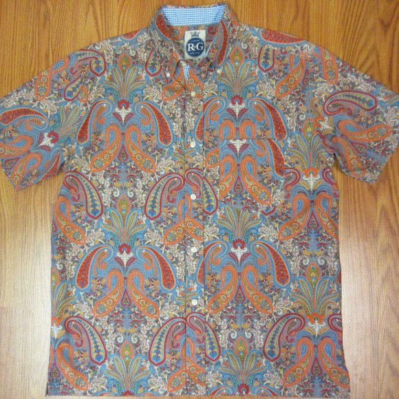 ROBERT GRAHAM REGULAR FIT 100% COTTON SHIRT - Picture 2 of 4
